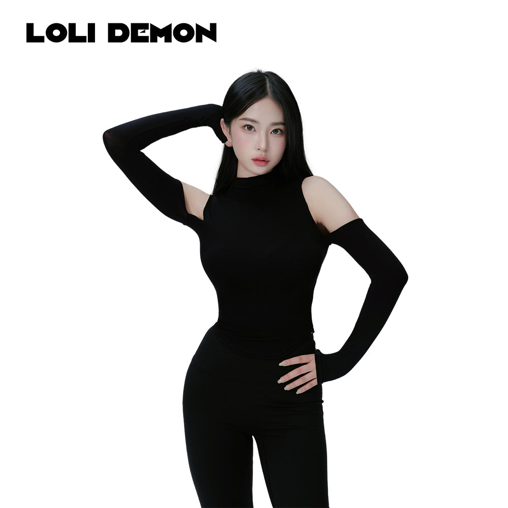 Off-Shoulder Second-Skin Top