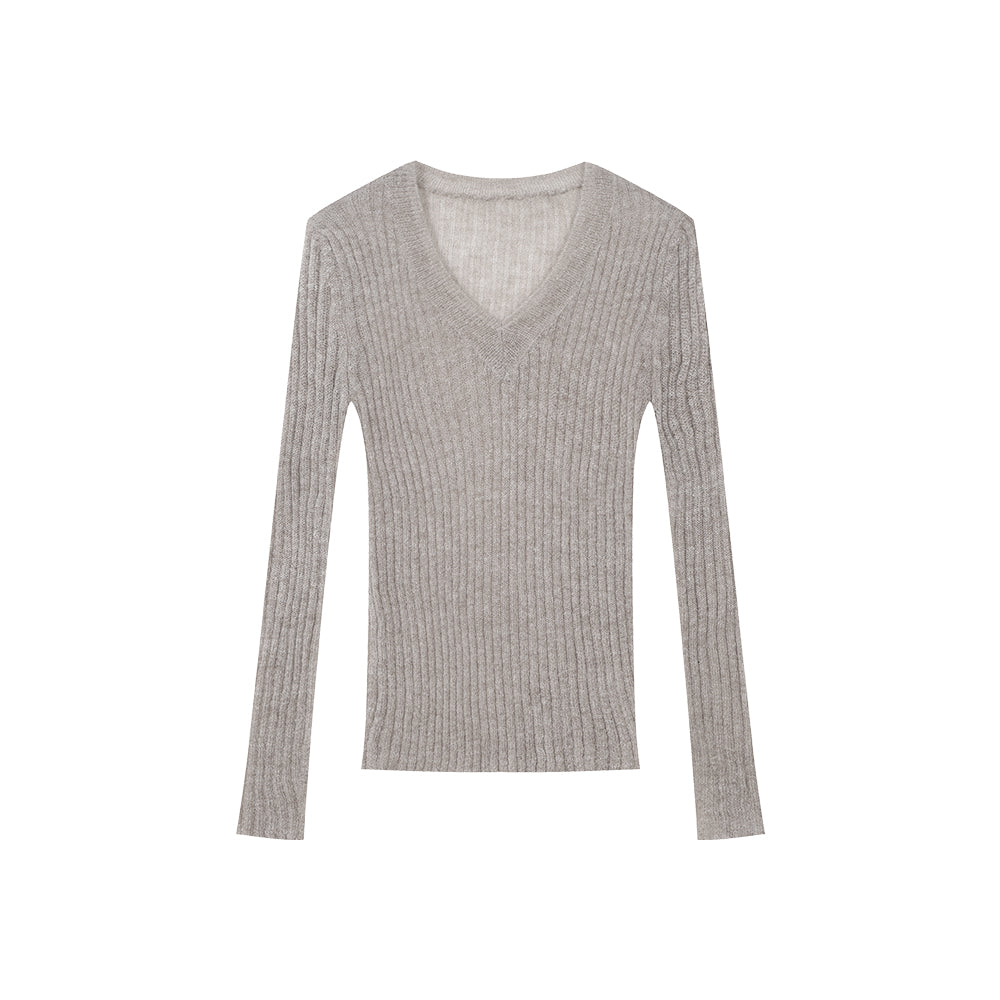 Cloudy Collection – Soft V-Neck Tunic Top