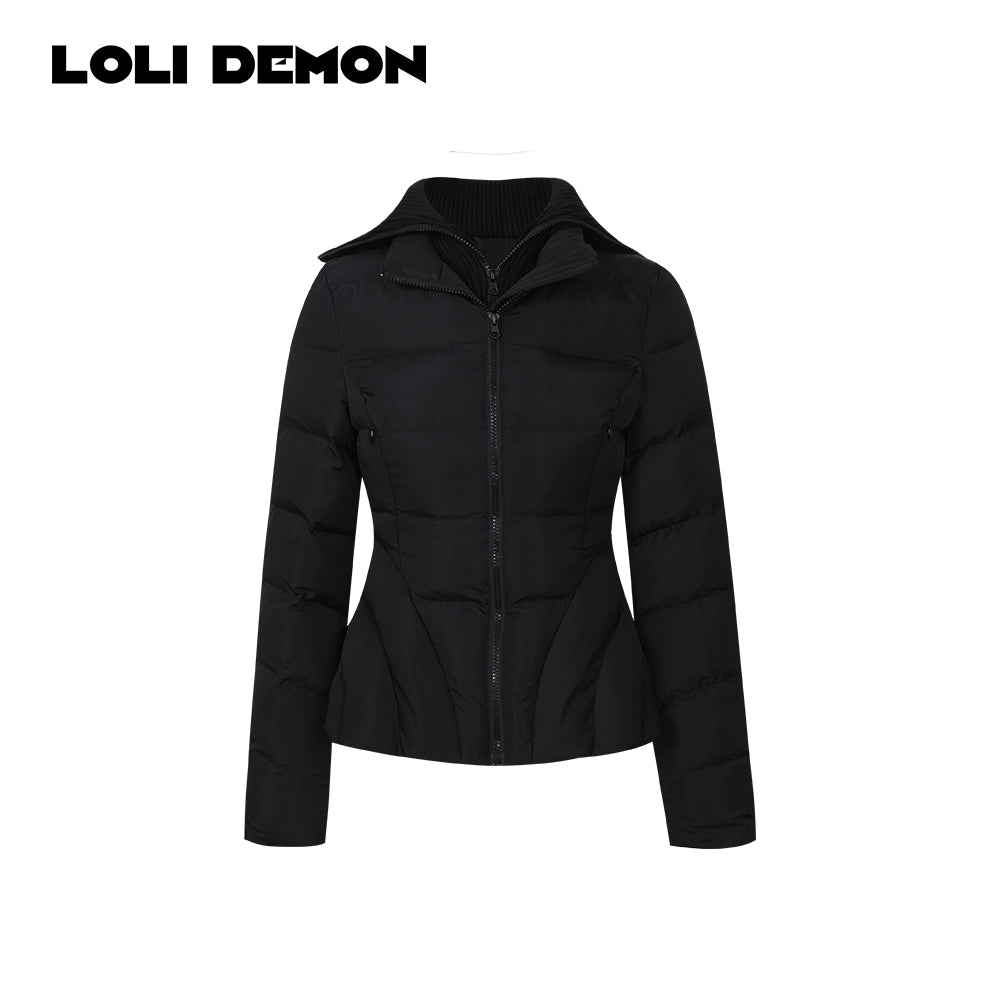 'Le Croissant' Air-Light Croissant Puffer – Soft Feather-Cotton Bread-Style Jacket