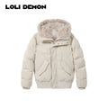 Anatolian Puffer – Cozy Faux Lamb Fur Trim & 90% White Duck Down Fill