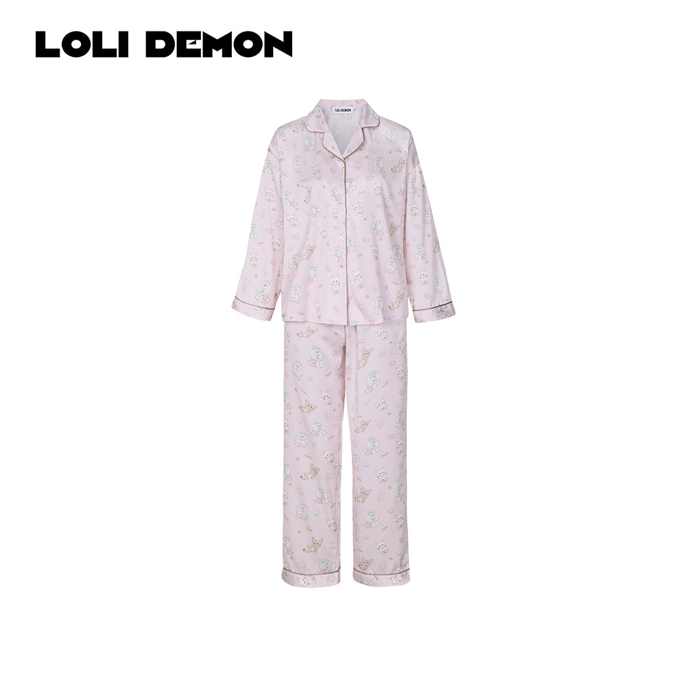Family Series: Sweetheart Satin Pajama Set