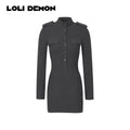 Intellectual Queen Belted Hourglass Dress