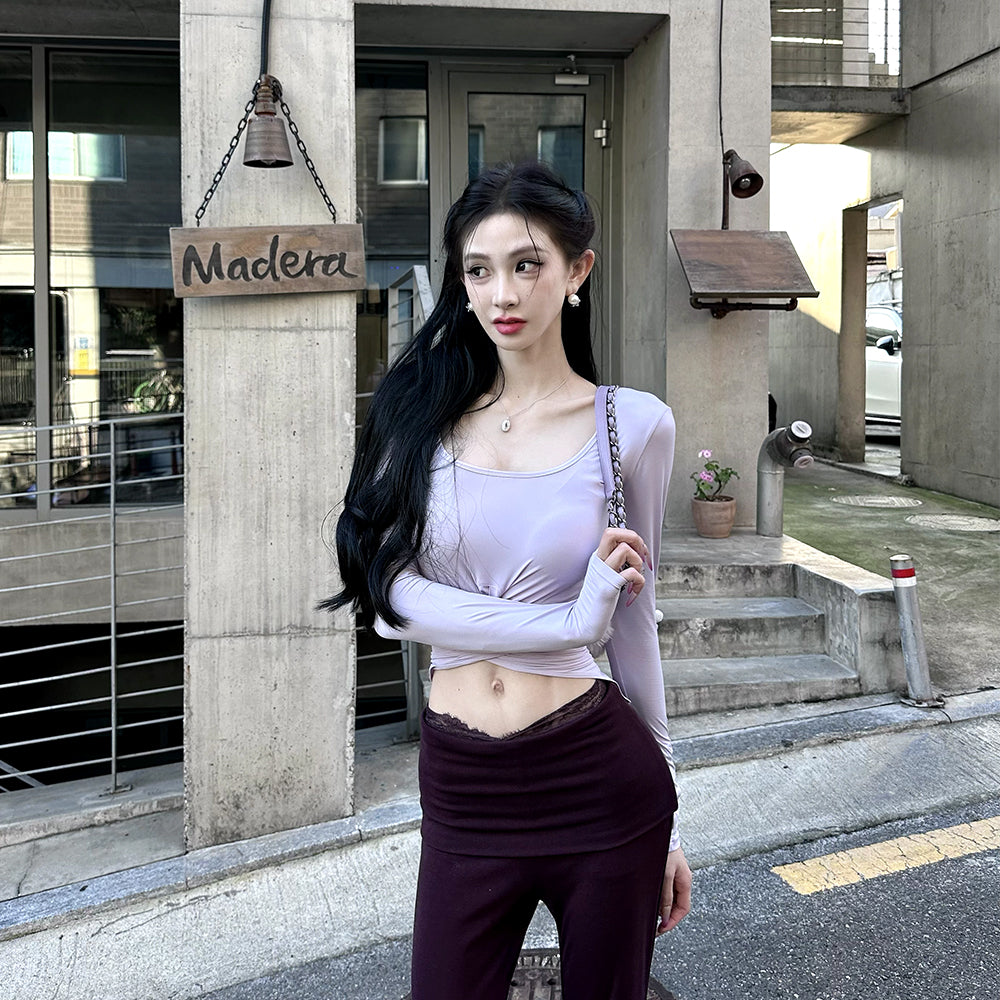 Dolce Ballerina Cross-Front Dance Top