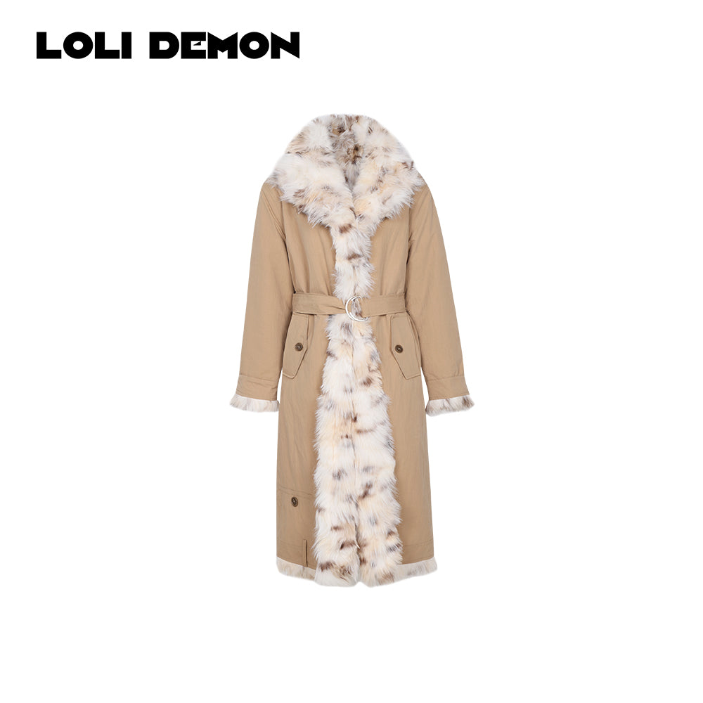 “Letter from Prague” Spotted Fur-Coat — Ultra-Feminine & Timelessly Elegant