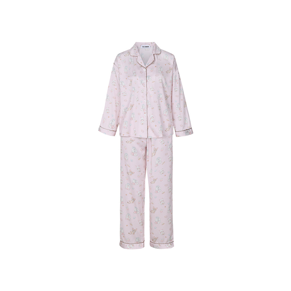 Family Series: Sweetheart Satin Pajama Set