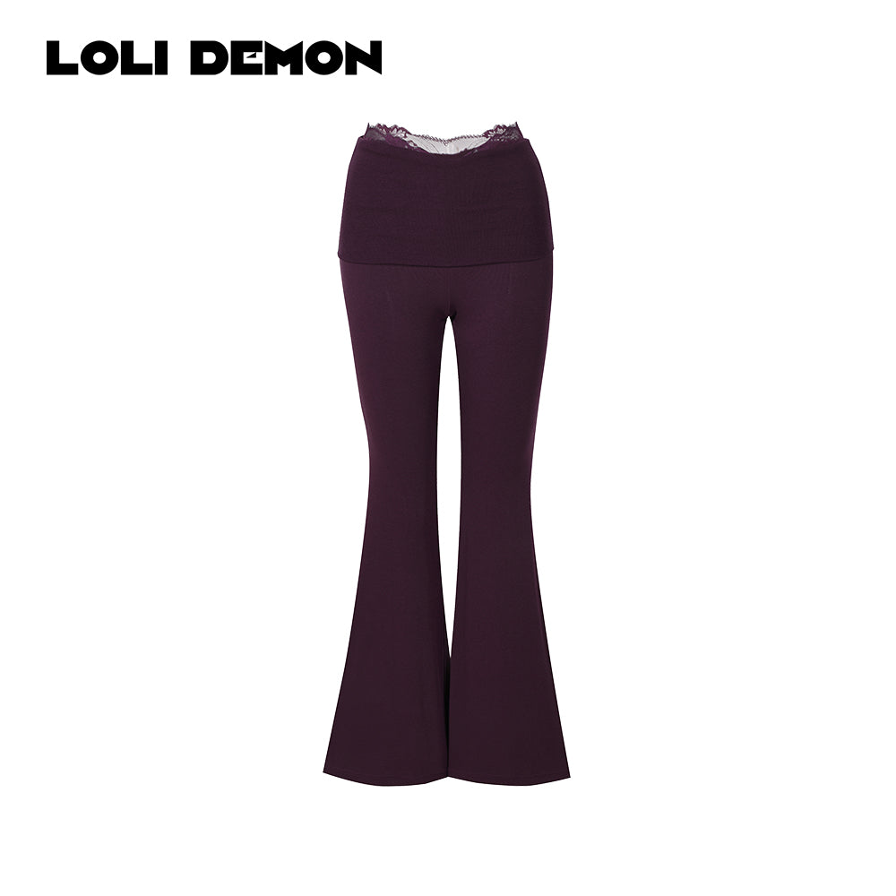 Blackberry Jam Retro Ballet Flare Pants