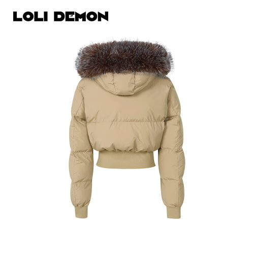 "Wienerbrød" Collection | Fluffy & Buttery-Soft Structured Feather-Like Cotton Puffer Jacket
