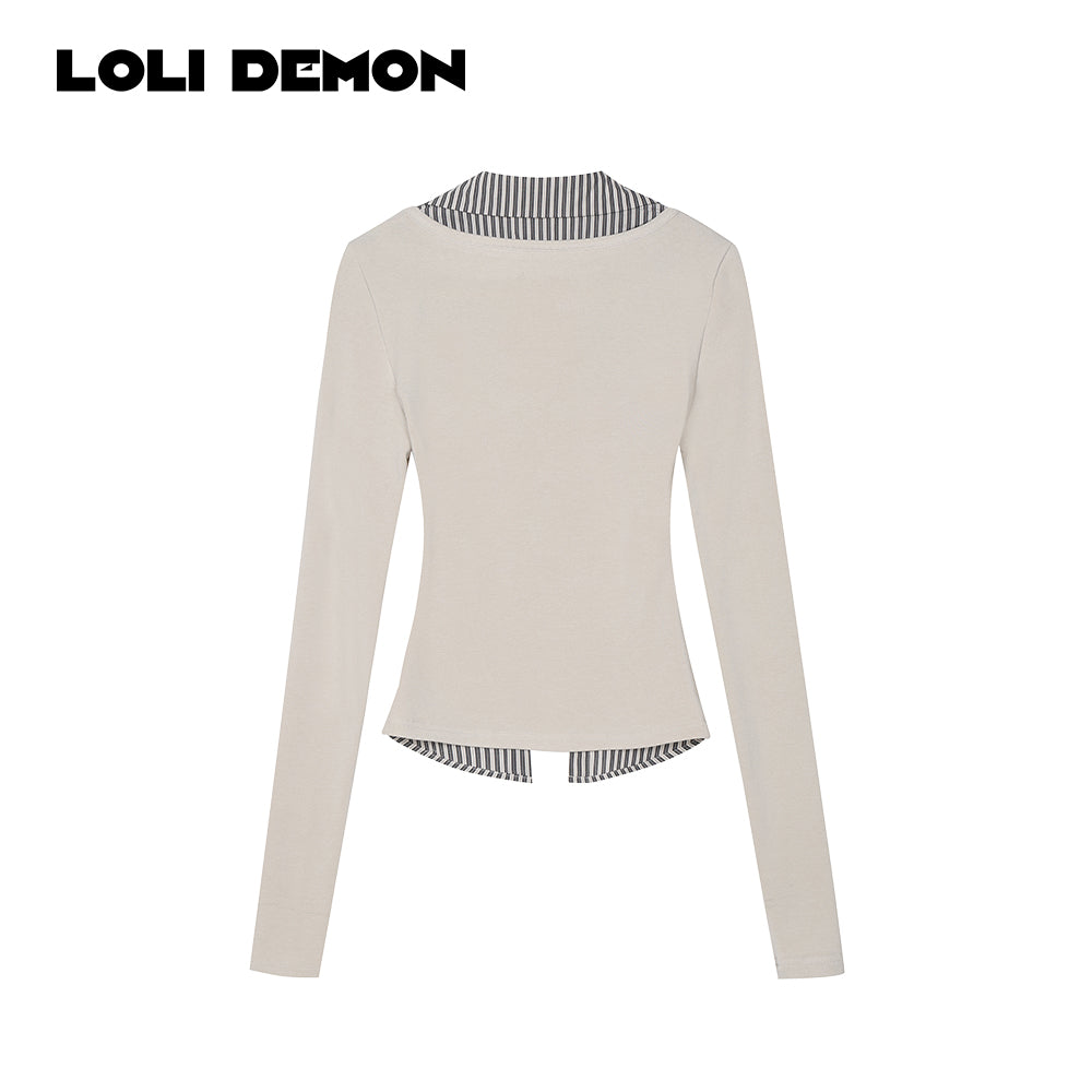 'OfficeLady' – Please Assist, Secretary Bamboo – Lady-like Collared Tee Blouse