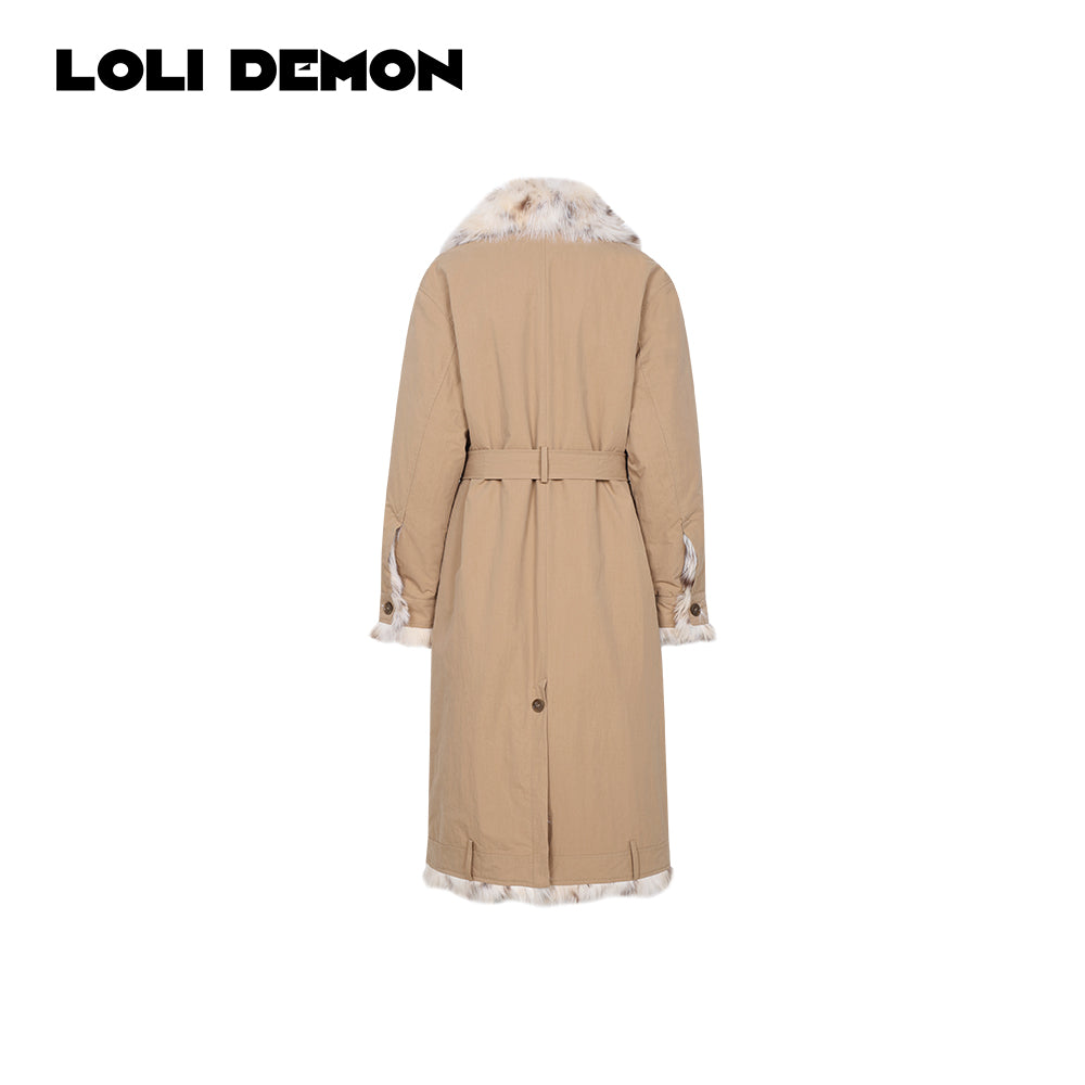 “Letter from Prague” Spotted Fur-Coat — Ultra-Feminine & Timelessly Elegant