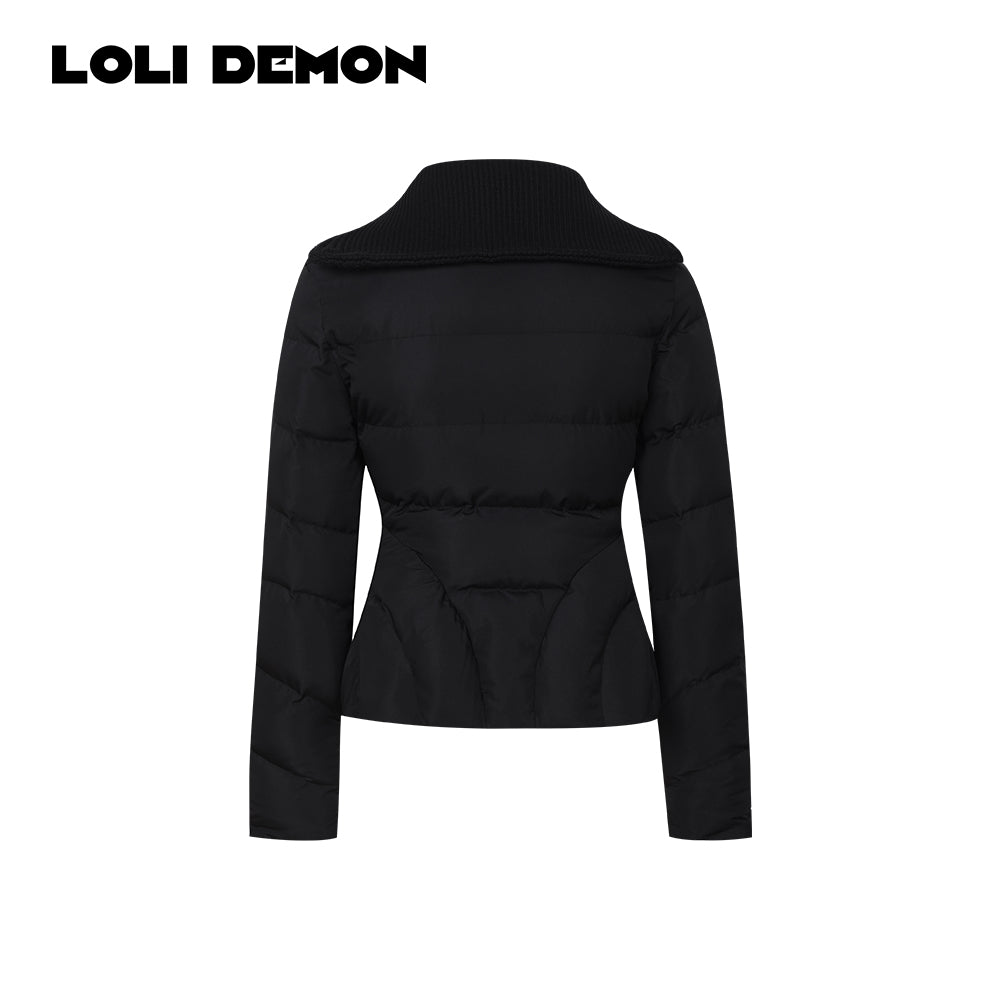 'Le Croissant' Air-Light Croissant Puffer – Soft Feather-Cotton Bread-Style Jacket