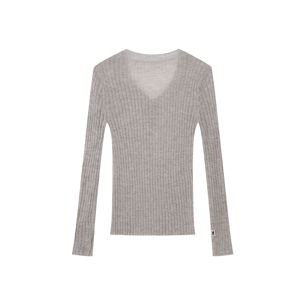 Cloudy Collection – Soft V-Neck Tunic Top