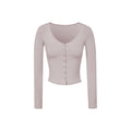 Liusisi Feather-Light Cardigan - Ballet Pink