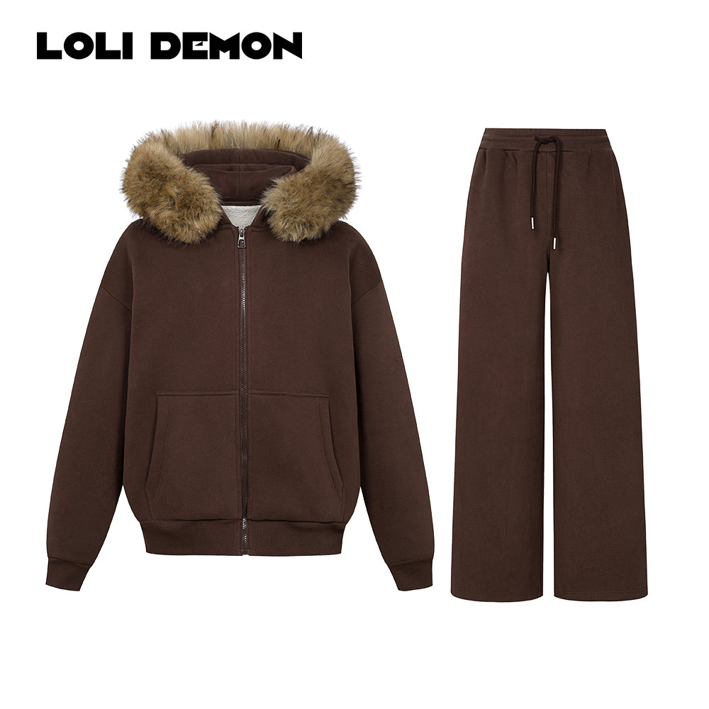Parka-Inspired Hoodie | Furry & Cozy Fleece-Lined Hooded Jacket