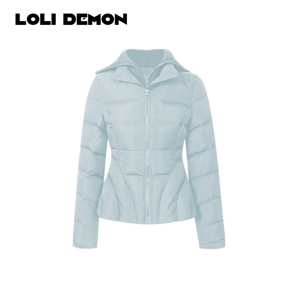 'Le Croissant' Air-Light Croissant Puffer – Soft Feather-Cotton Bread-Style Jacket