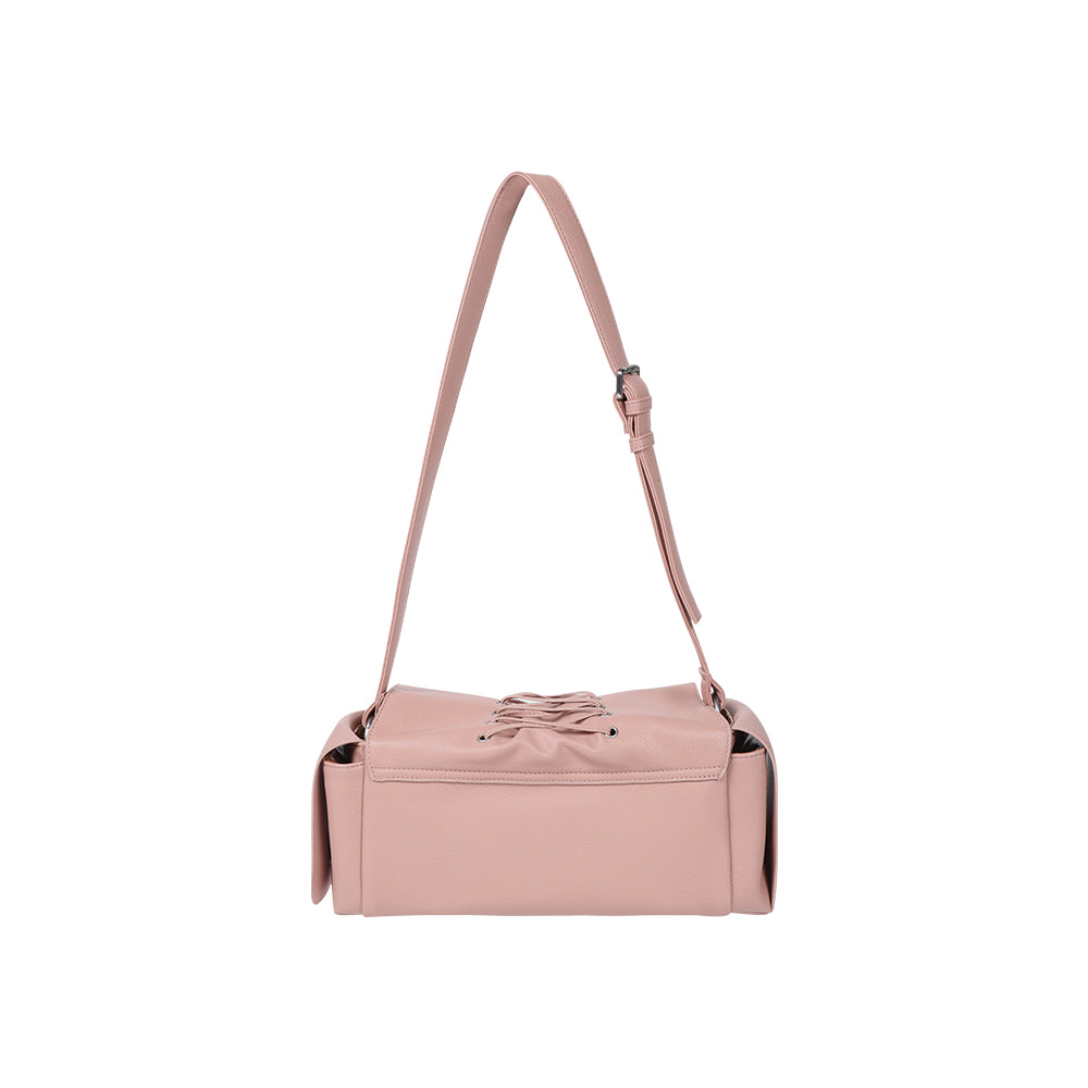 Vienna Ballet Floral Underarm Bag - Ballet Nude / Classic Black